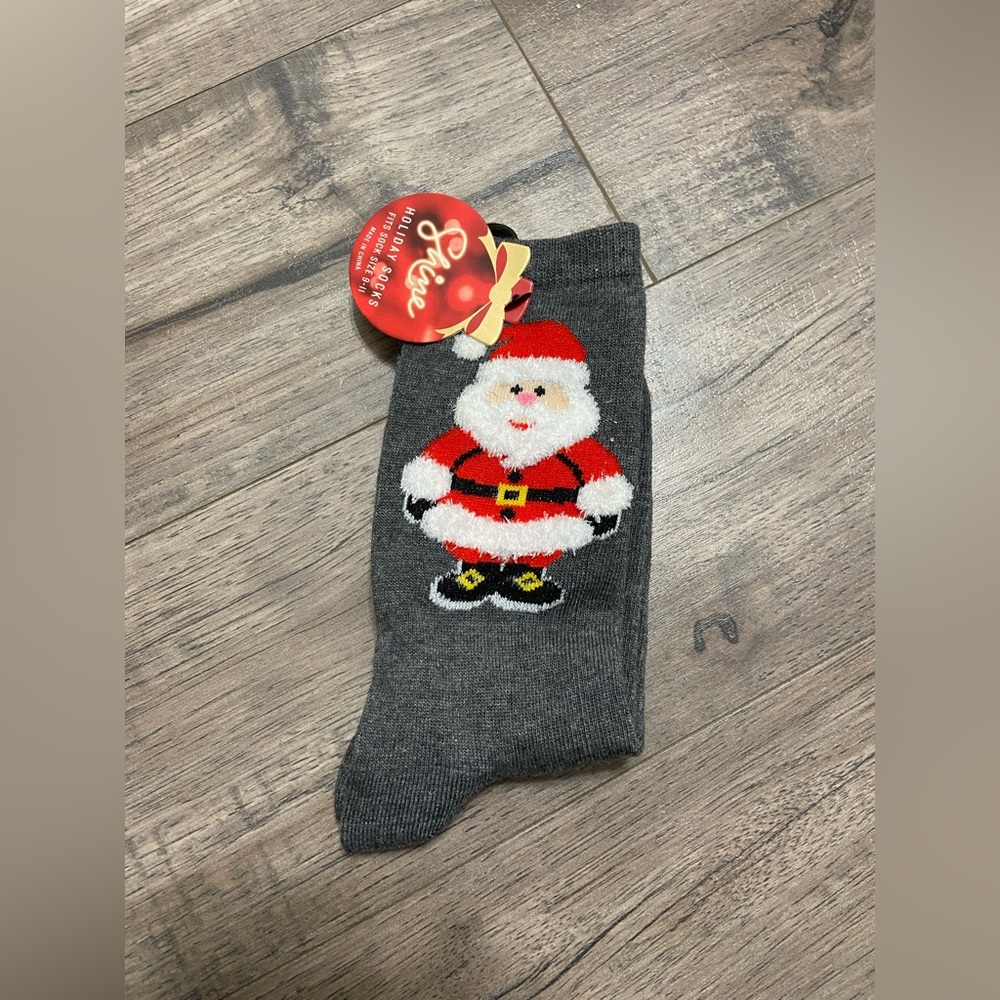 Shine holiday Christmas socks size 9-11